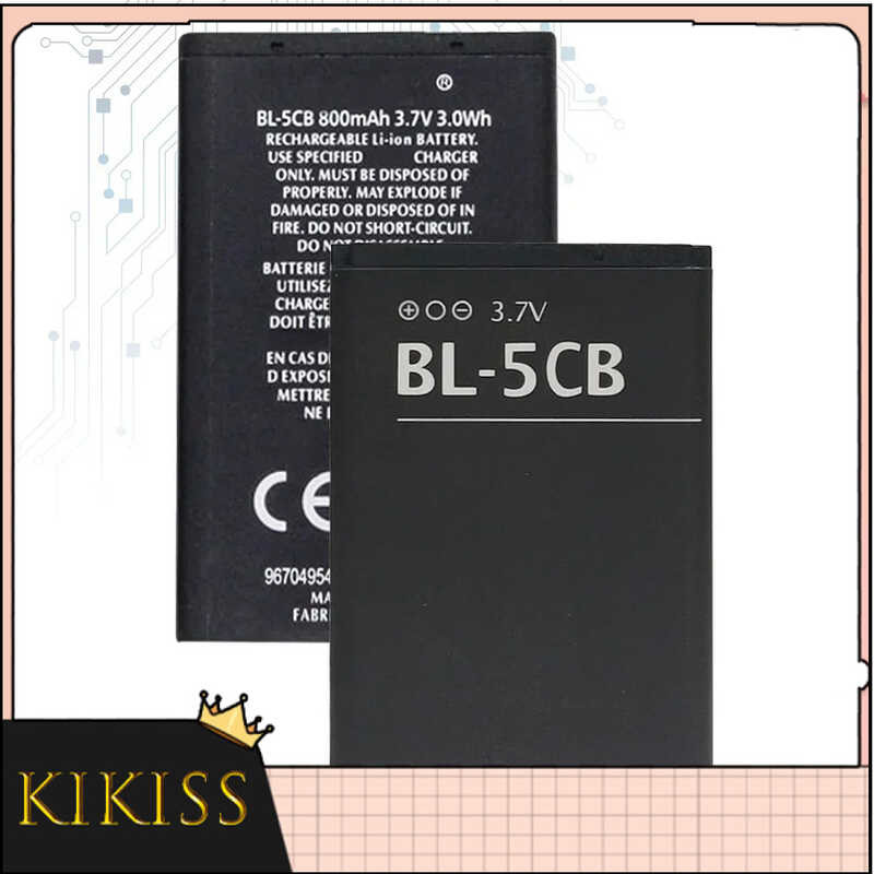 Nokia 3108 2135 6086 6108 6230 6820 7610 N72 N91 100 101 103 105 109 1000 BL-5CB Original แบตเตอรี่