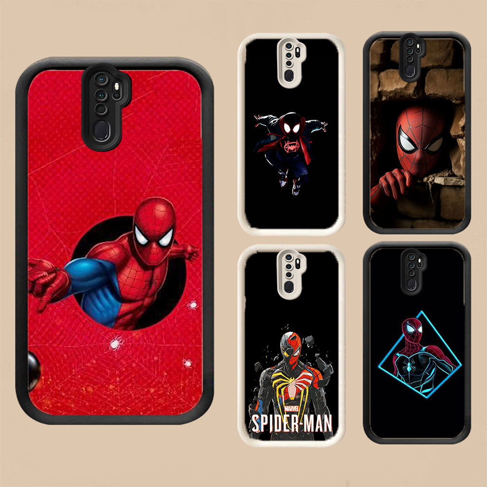 WA-6 Spider-Man เคสกันกระแทกสําหรับ OPPO A9 A5 F11 Reno 8T 2Z 2F Pro