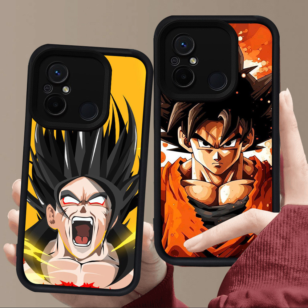 E69 Dragon Ball Z สําหรับซิลิโคนสีดํา Xiaomi Redmi POCO M3 M4 A1 C55 A2 12C C65 9A 9T 9C 10C A5 C71 