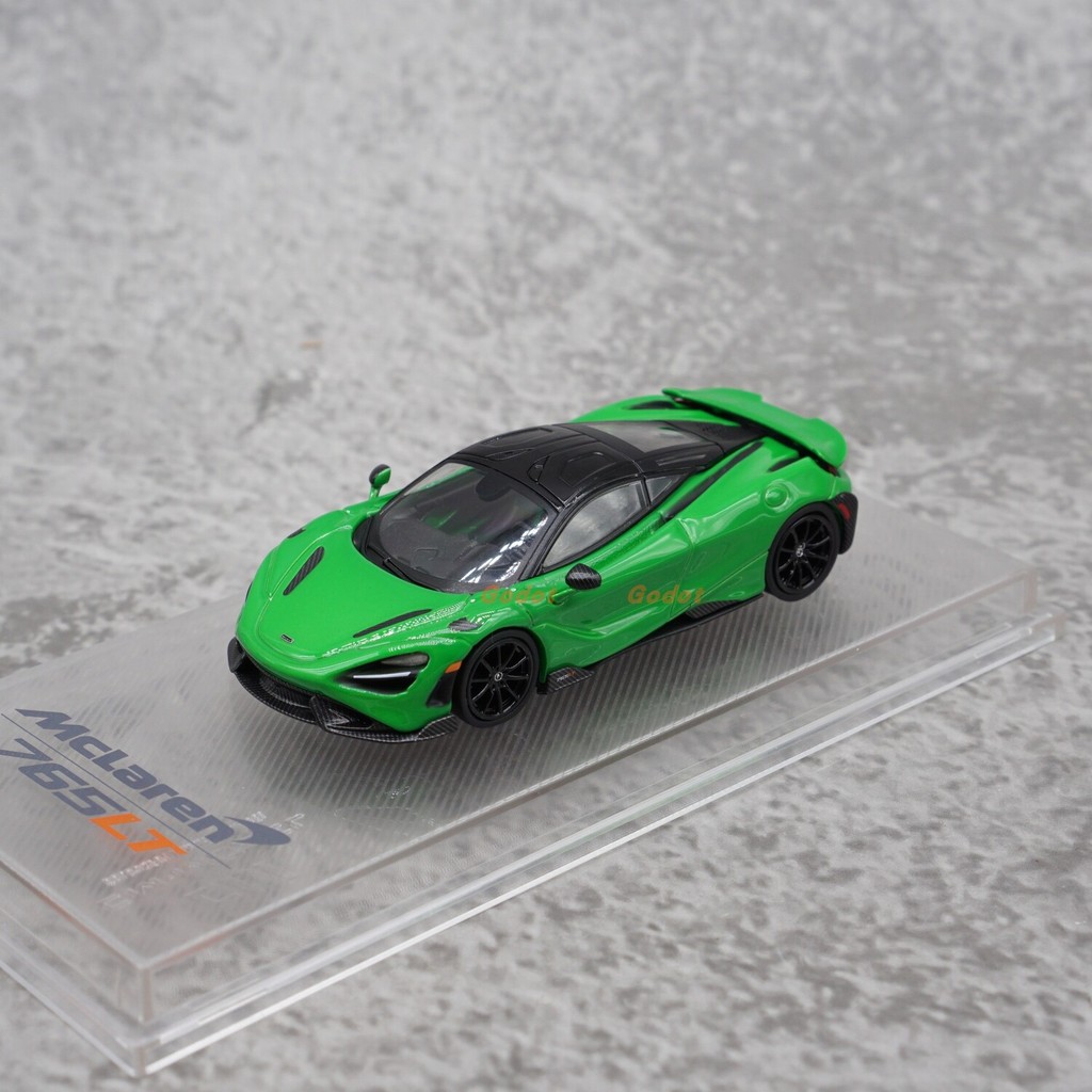 Cm 1: 64 Mclaren Mclaren 765 LT โมเดลรถจําลอง Supercar เครื่องประดับ