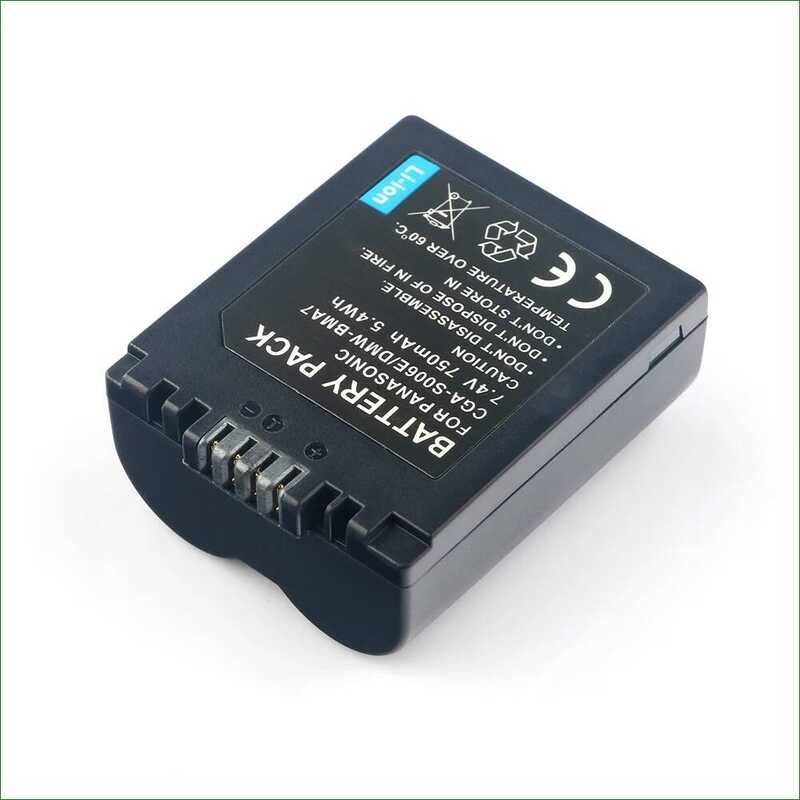 ▥ Cga-S006e 750Mah แบตเตอรี่กล้อง  Dmc-Fz7 Dmc-Fz8 Dmc-Fz18 Dmc-Fz28 Dmc-Fz30 Dmc-Fz35