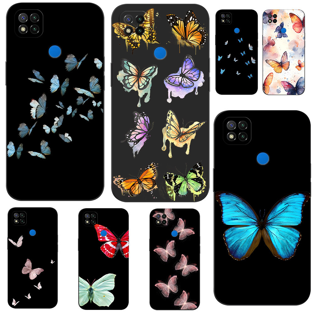 เคส Ribbon Xiaomi Redmi 9C / Redimi 9C Nfc เคสโบว์ เคสผีเสื้อ เคสคล้องคอ เคสห้อยคอ เคสน่ารัก เคสเชอร