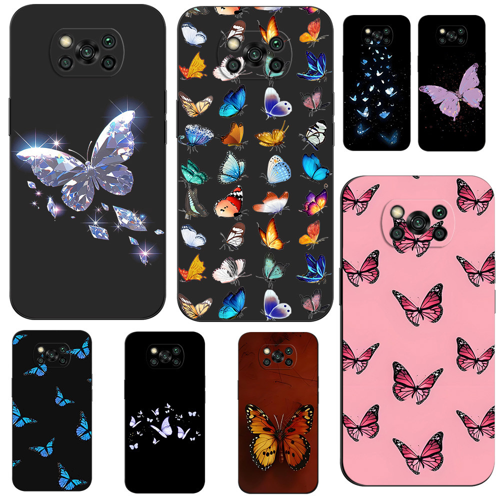 เคส Ribbon Xiaomi Poco X3 Nfc / X3 เคสโบว์ เคสผีเสื้อ เคสคล้องคอ เคสห้อยคอ เคสน่ารัก เคสเชอร์รี่ เคส