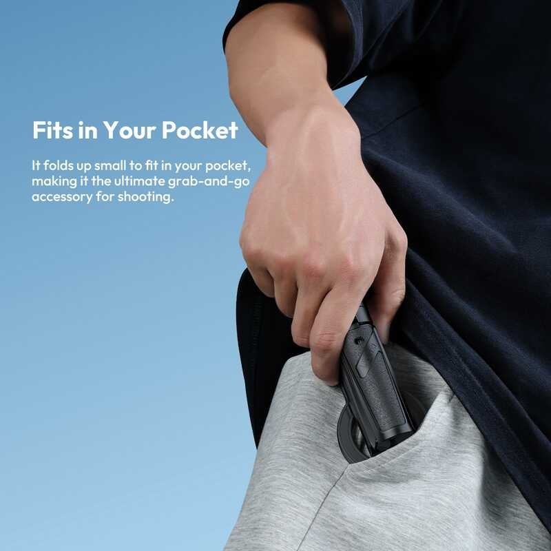 ❥ Ulanzi Jj03 สองด้านแม่เหล็กโทรศัพท์ขาตั้งกล้องสมาร์ท