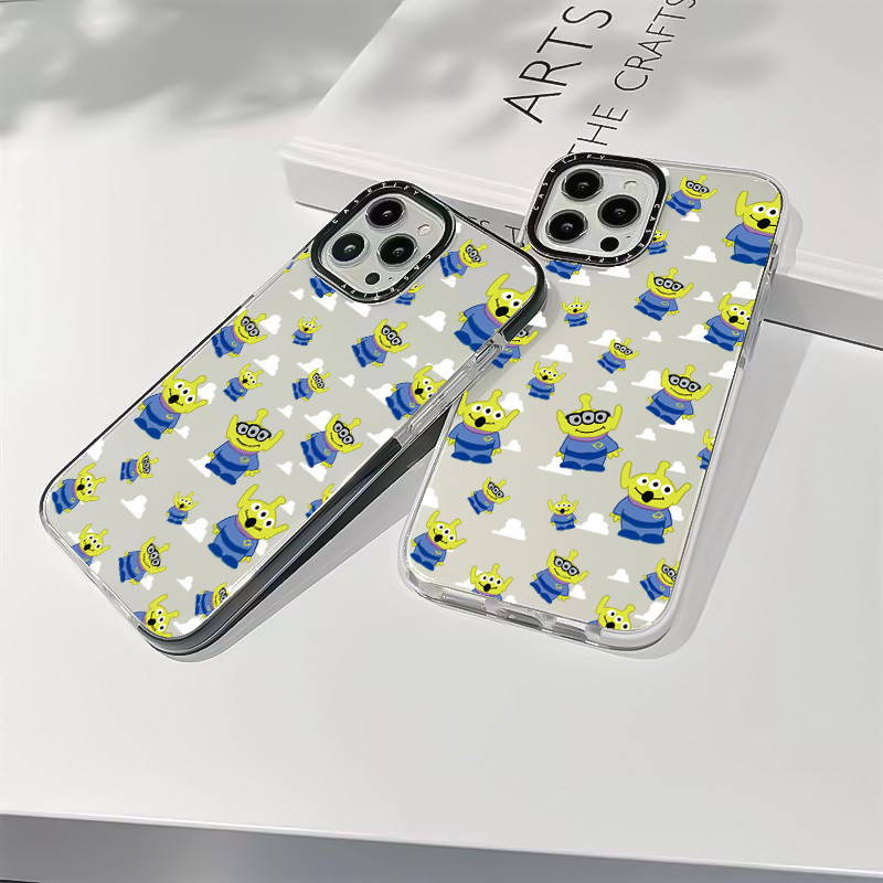 CASETiFY Toy Story Alien Mini สติกเกอร์สําหรับ IPhone 11 14 15 16 Pro Max 12 13 Mini Cover X XR XS M