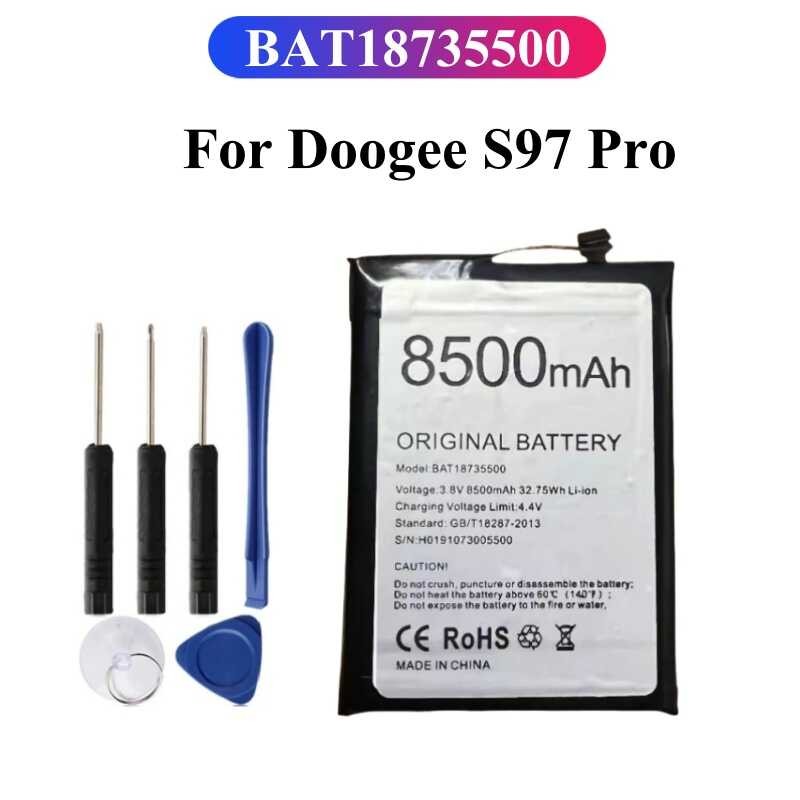 ❥ แบตเตอรี่ Bat18735500ของแท้สำหรับ Doogee S97 Pro แบตเตอรี่มื