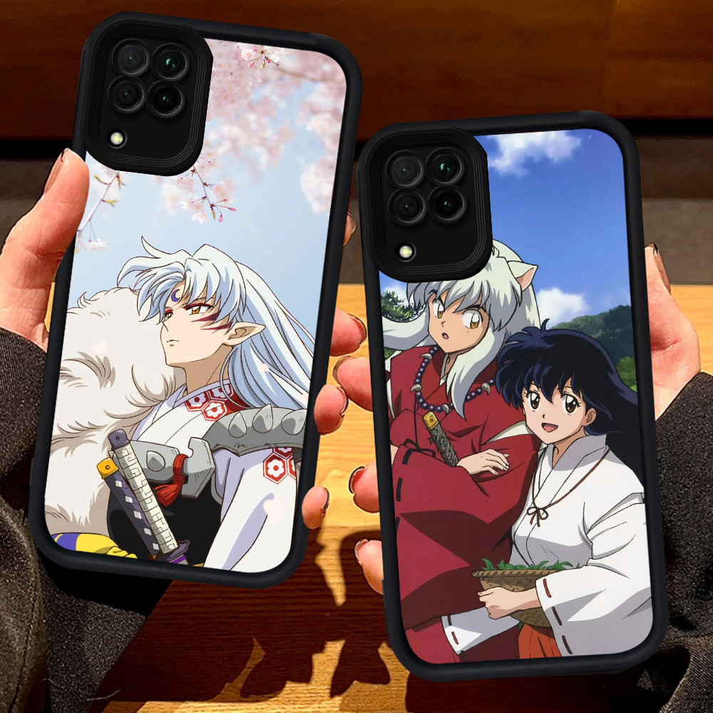 S97 InuYasha สําหรับ Samsung A04 A05 F04 A04E M04 J7 A22 A12 A06 A07 J2 Prime Pro 5G สีดํา