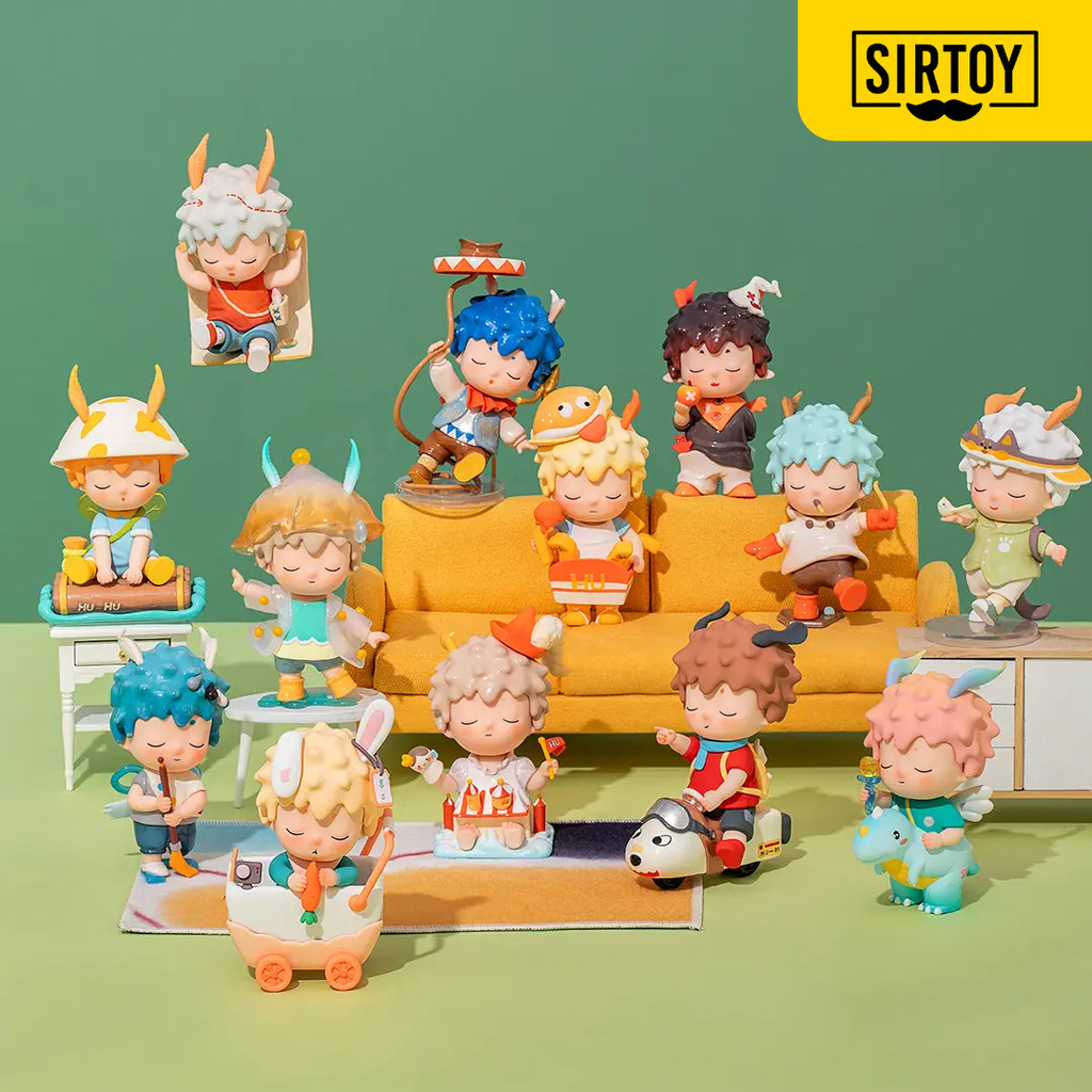 Heyone Huhu Weekend Fantasy Travel Note Series Blind Box Huhu  Cushuing Tease