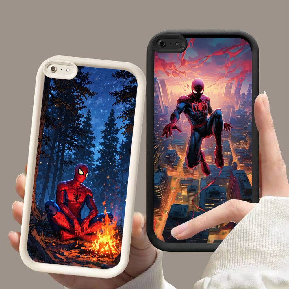 AA-29 spider man กันกระแทกสําหรับ OPPO A37 A39 A83 F5 Realme C30S C30 P1 Narzo N65 50i Prime Pro