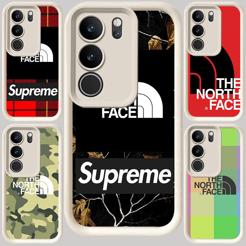 M-15 THE NORTH FACE ปลอกสีขาวสําหรับ VIVO Y29 V27E Y100 Y19S V29E V27 Y81 Y300 Y81s V29 Pro Y200e V4