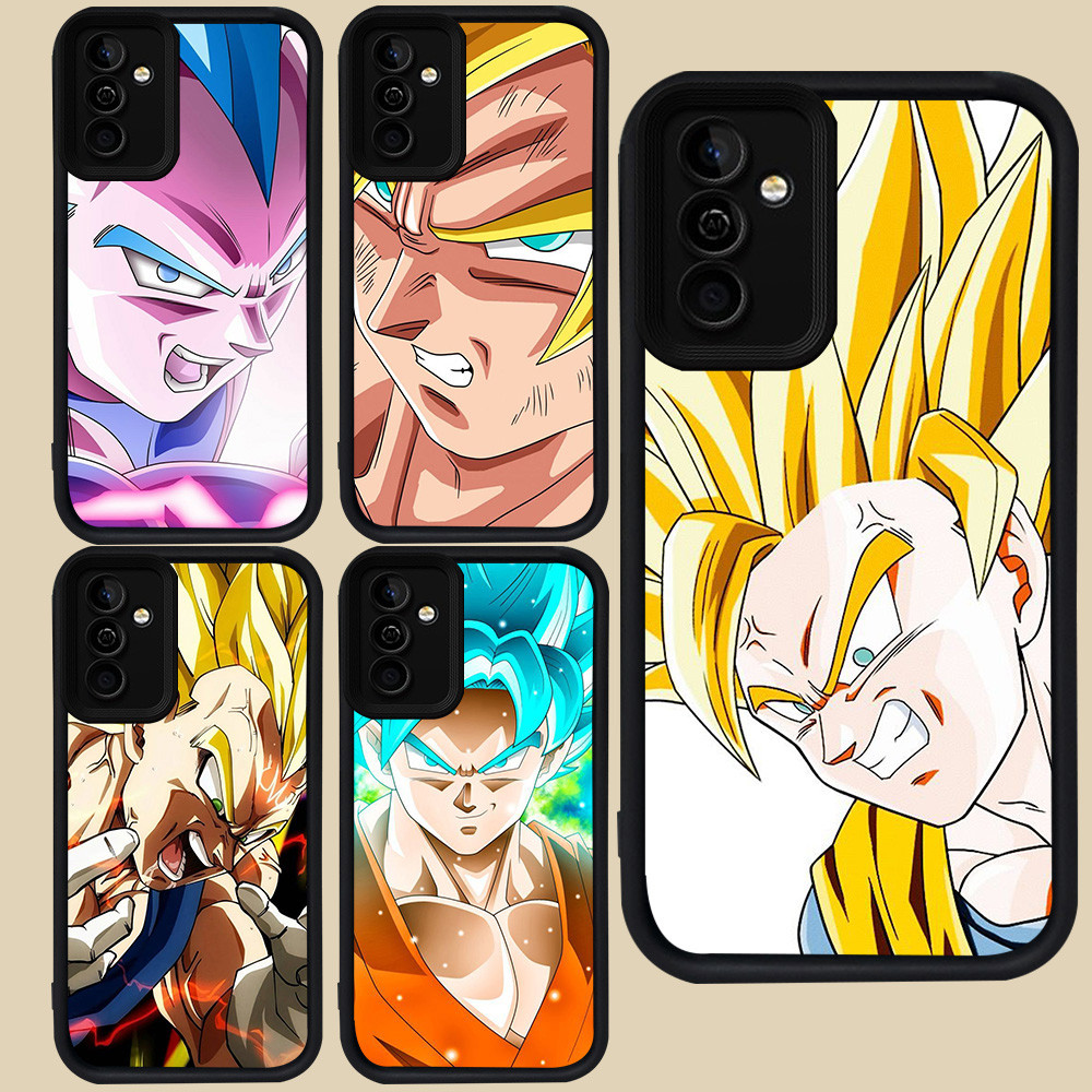 SAMSUNG ปลอกสีดําสําหรับSamsung A23 A52S A13 A53 A52 A72 S20 A32 A33 A73 S21 M15 S24 FE 5G A26 R94 G