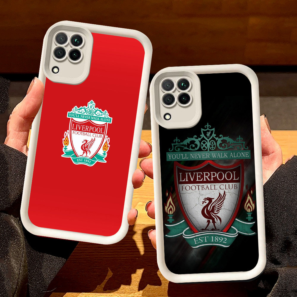 SAMSUNG กรณีสีขาวสําหรับSamsung A04E A22 A06 A04 A05 F04 J2 M04 J7 Prime A12 Pro 5G S126 L-Liverpool