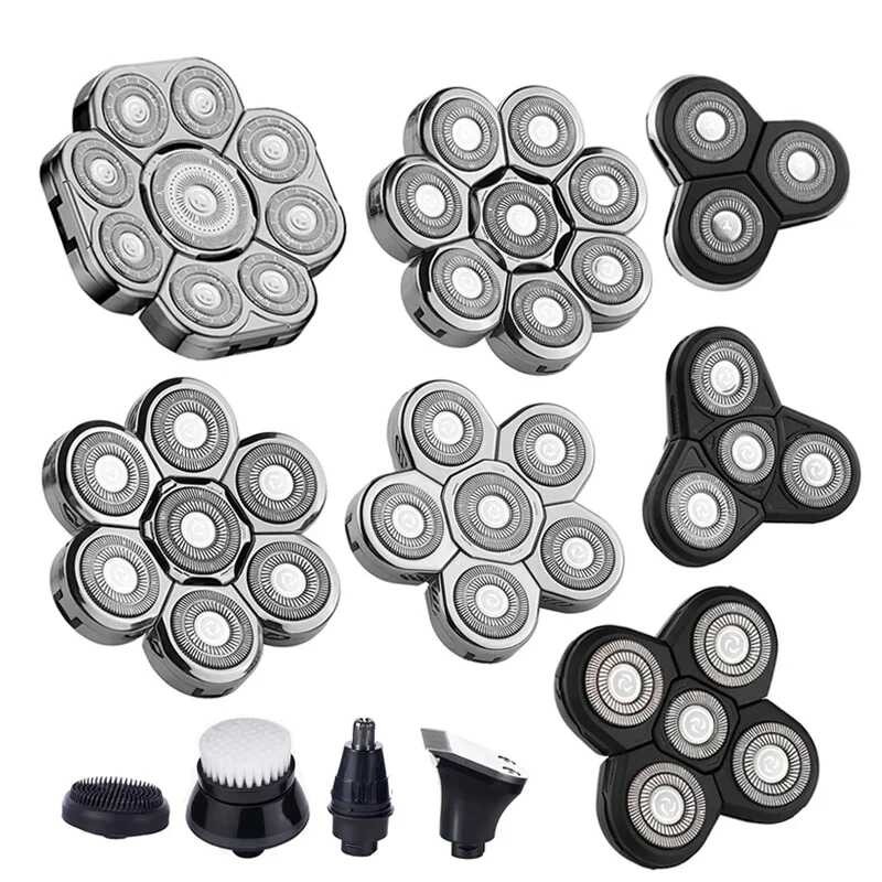 ❤ Replaceable Electric Shaver And Nose Trimmer Hair Clipper Spare 3D 4D 5D 6D 7D 8D 9D Floating