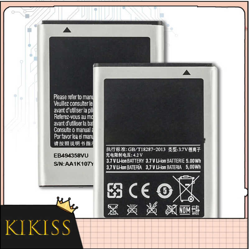 Samsung Galaxy Ace S5830 S6802 B7510 i569 i579 i619 S5660 S5670 S5830I S5838 EB494358VU แบตเตอรี่