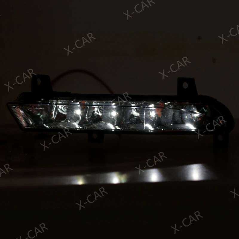 ❤️ 1Z0941068 1Z0941067สำหรับ Skoda Octavia A6 A5 RS 2009 2010 2011-2013 LED DRL กัน