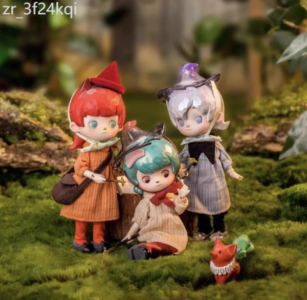 ♞,♘,♙Spot Penny's Treasure Box Puppet Country จิตรกรน้อยและ Little Witch Series Blind Box เสื้อผ้าต