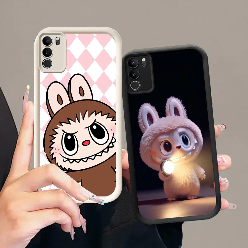CK-11 Cue Labubu ปลอกซิลิโคนหรูหราสําหรับ VIVO Y19S V40 Y300 Y200 Lite Pro