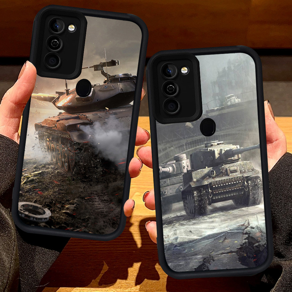 S128 World of Tanks Casing สําหรับ Samsung A20S A21S A50s A30s A10 A20 M21 A7 A11 M30S A30 A50 A10S 