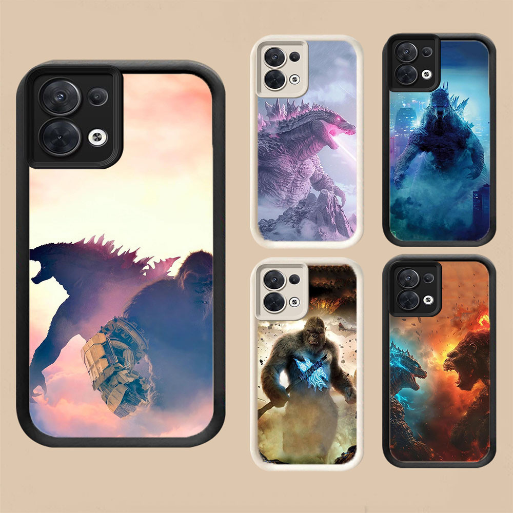 WA-30 Godzilla vs Kong เคสกันกระแทกสําหรับ OPPO F21 F21S Reno 7 7Z 8 8Z Lite Pro