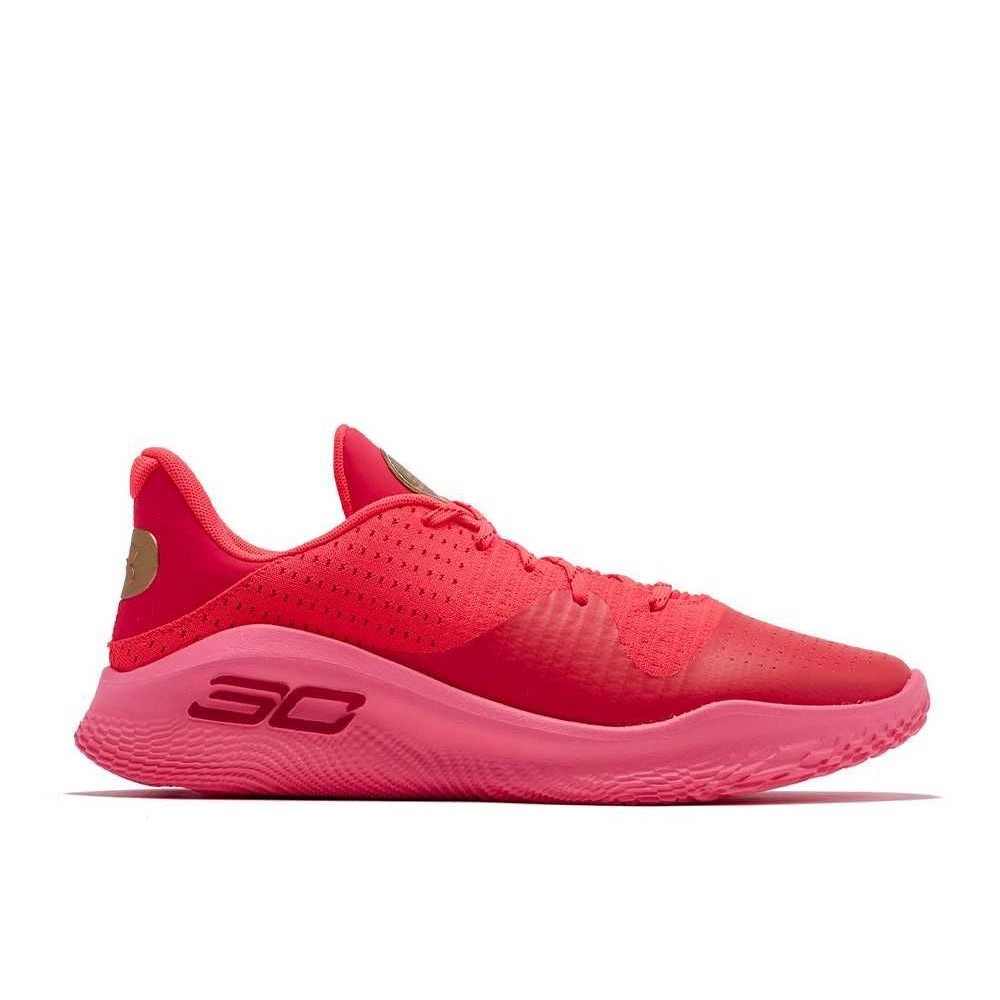 Under Armour Curry 4 Low Flotro Beta Red Unused