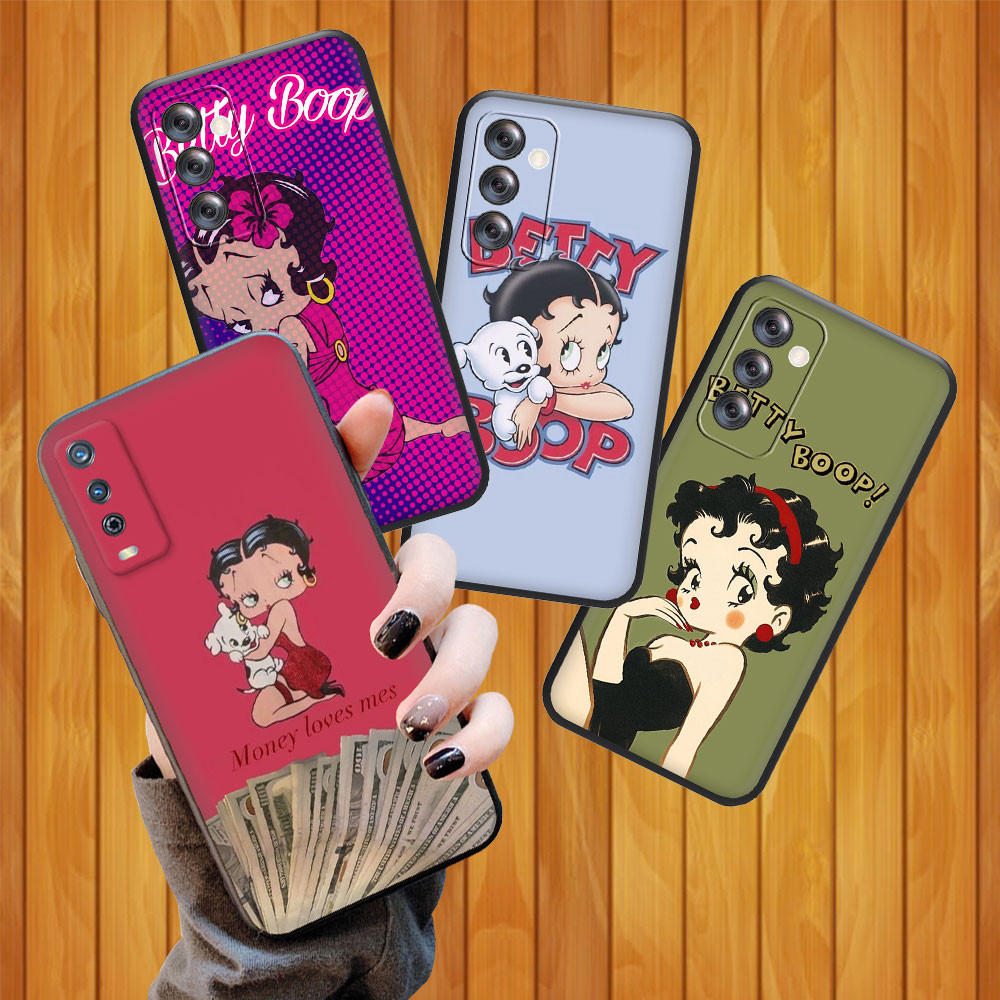 C866 Betty Boop ซิลิโคนนุ่มเคสโทรศัพท์สําหรับ OPPO Reno 2 2Z 2F 3 4 4Pro 5 5F 5Lite 6 4G