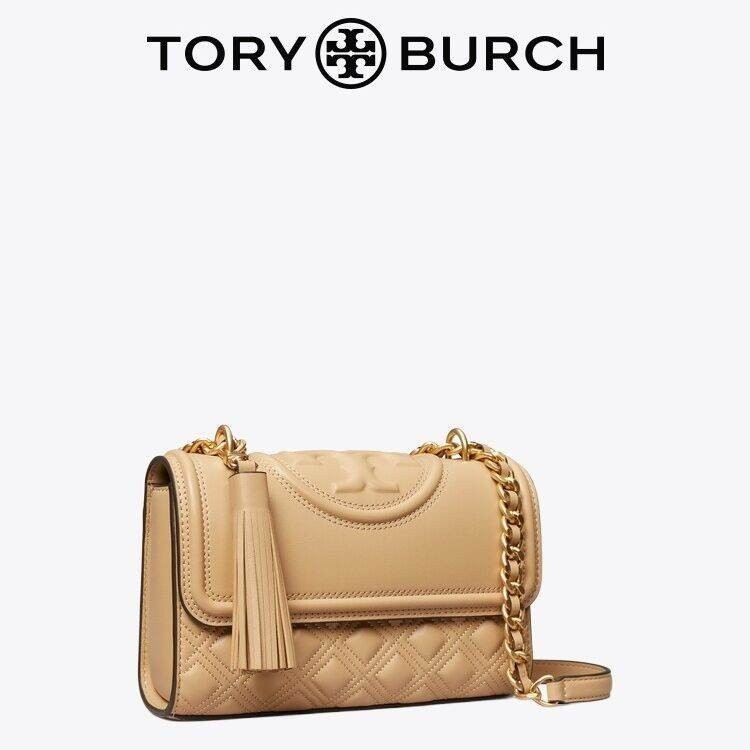 TORY burch/outlet TB กระเป๋าสตรี fleming กระเป๋าสะพายข้างขนาดใหญ่76997