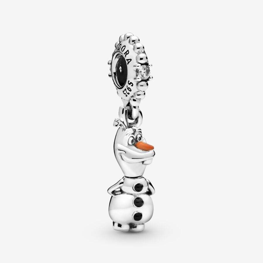 [พร้อมส่ง สินค้าแท้ ] Pandora Disney Frozen Olaf Dangle Charm