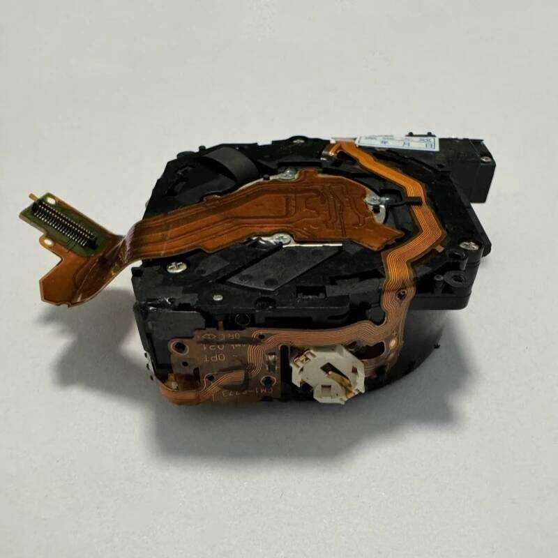 ❃ สําหรับ  Canon Ixus220 Elph300hs Pc1591 เลนส์กล้องสีดําชิ้นส่วนซ่อมกล้อง ❃