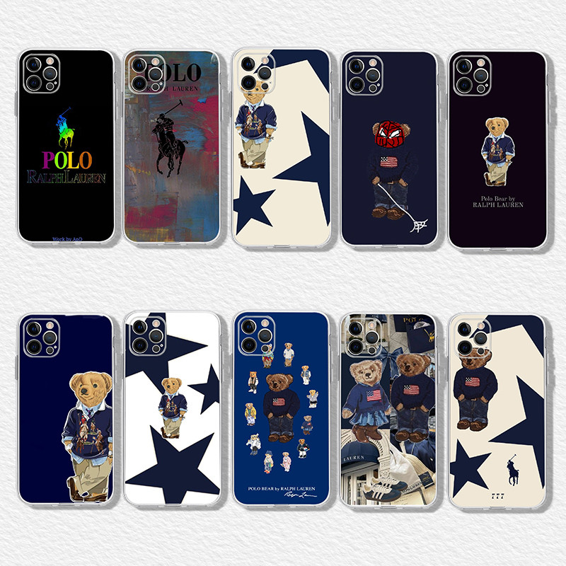 เคสโทรศัพท์โปร่งใสแบบนุ่มสําหรับ Xiaomi Redmi 9T K40 Pro Note 5 6 10 Pro DX13 Ralph Lauren กรณี