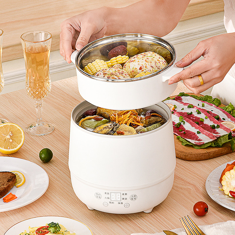 hot🔥การประกันคุณภาพ🔥 Ringgit Shop 1.8L Mini Rice Cooker Periuk Nasi Digital Cooking Pot + Steam T