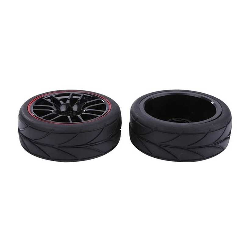 ยางรถแข่ง ✠ RC ขนาด 65 มม. 1/10 สำหรับรถทัวร์ริ่งและดริฟท์ สำหรับ Tamiya Tt01 Tt02 Xv01 Ta06 Pt