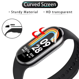 ฟิล์มไฮโดรเจลสําหรับ Xiaomi Smart Band 10 ฟิล์มกันรอยหน้าจอสําหรับ Xiaomi Band10 Clear Cover Films