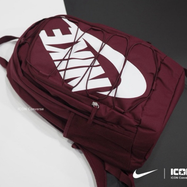 2024 ,เป้ Nike Hayward 2.0 Backpack - Maroon l แท้ พร้อมถุง shop l ICON Converse frty