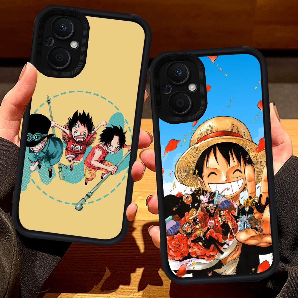 S101 เคสวันพีซสําหรับ OPPO Reno 7 8 7Z Find X5 Lite 8Z 5G สีดํา