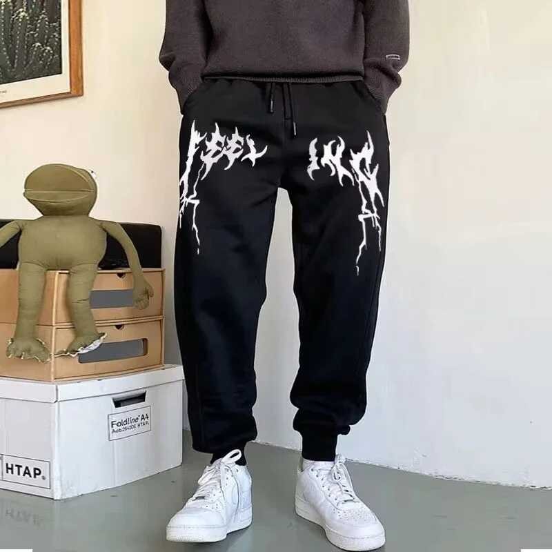2025 Trend Men Sweatpants Oversized Joggers For Women Streetwear Sport Jogging Brand Fleece Warm Tro