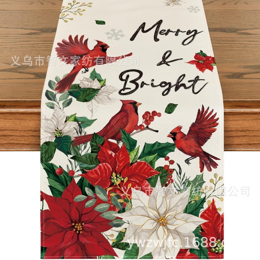 2025 New Christmas Table Flag Winter Table Table Table Table Table Table Table Table Flag ขายร้อนขา