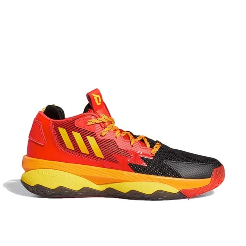Mr. Incredible × adidas Dame 8 Core Black Vivid Red Unused