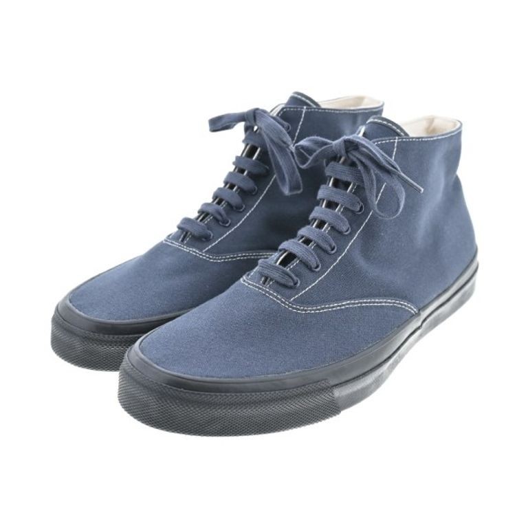 HOMME PLISSE Sneakers mm navy 27.0cm Direct from Japan Secondhand