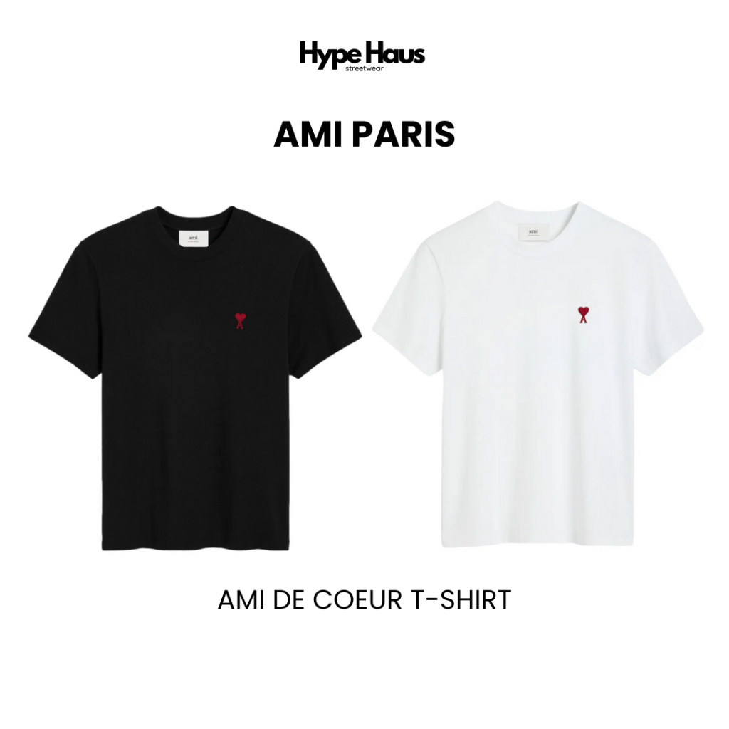 ♞,♘,♙[พร้อมส่ง] Ami Paris - Ami de Coeur T-Shirt TYR