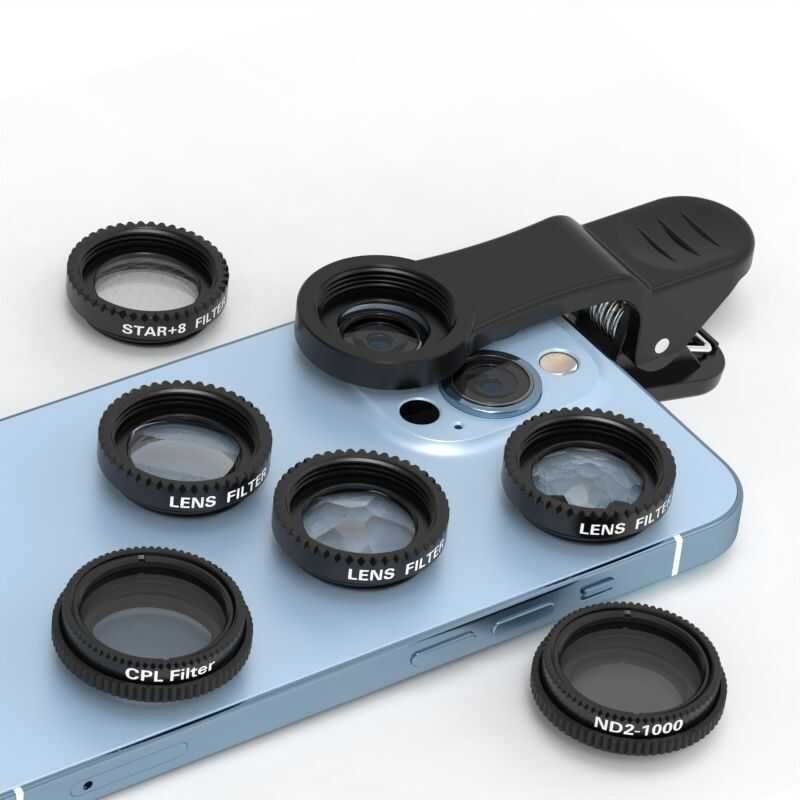 ❤ Knightx ND CPL Fisheye Phone Ro Filter Camera Mobile Lens For Smartphone Prism