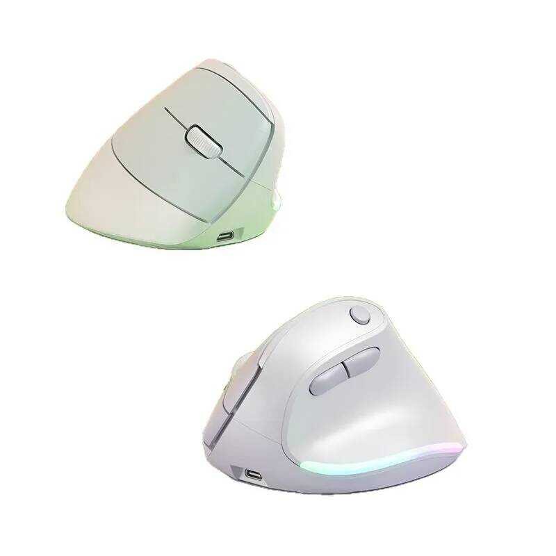 เมาส์แนวตั้ง Ergonomic 2.4Ghz เมาส์ไร้สายสําหรับเล่นเกมสํานักงานเมาส์คอมพิวเตอร์ออปติคัลเงียบ ราคา ถูกที่สุด ดีลบีเคเค แกลเลอรีภาพที่ 6