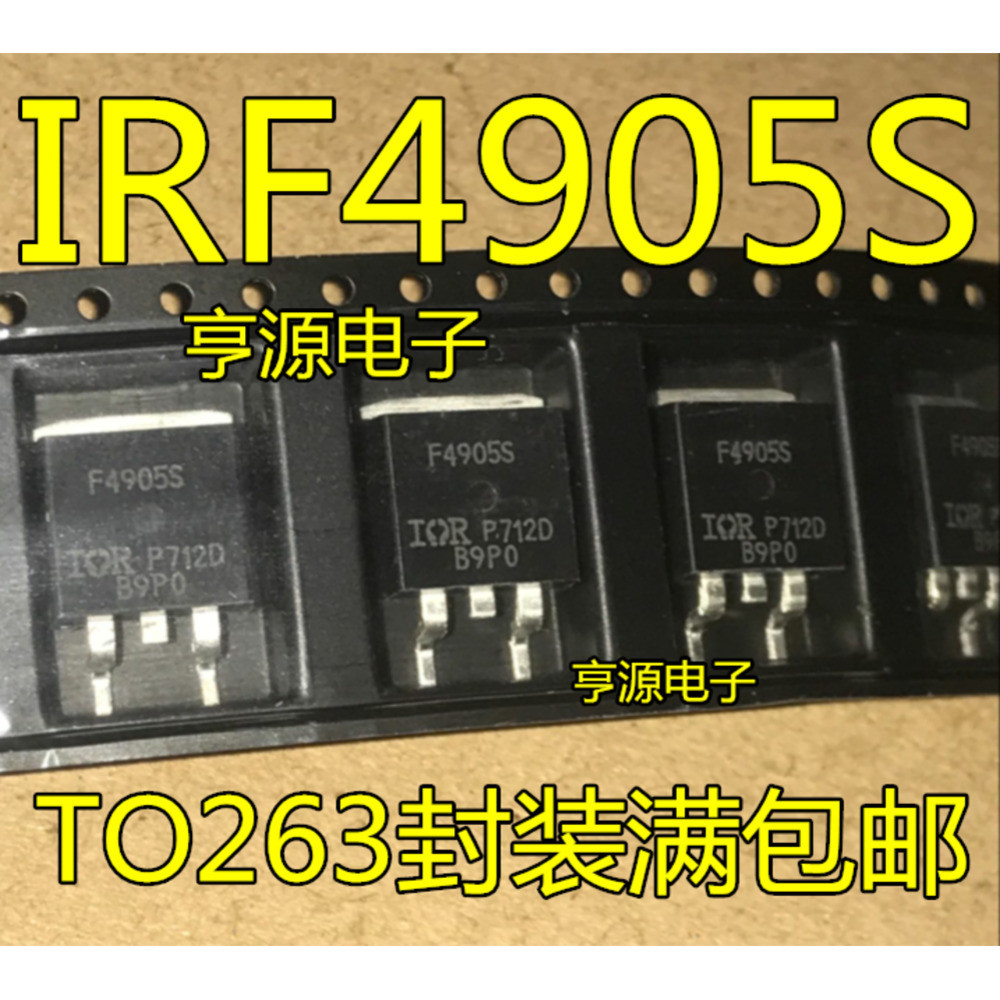 5 ชิ้น IRF4905S IRF4905STRPBF F4905S TO-263 MOS ชิป IC