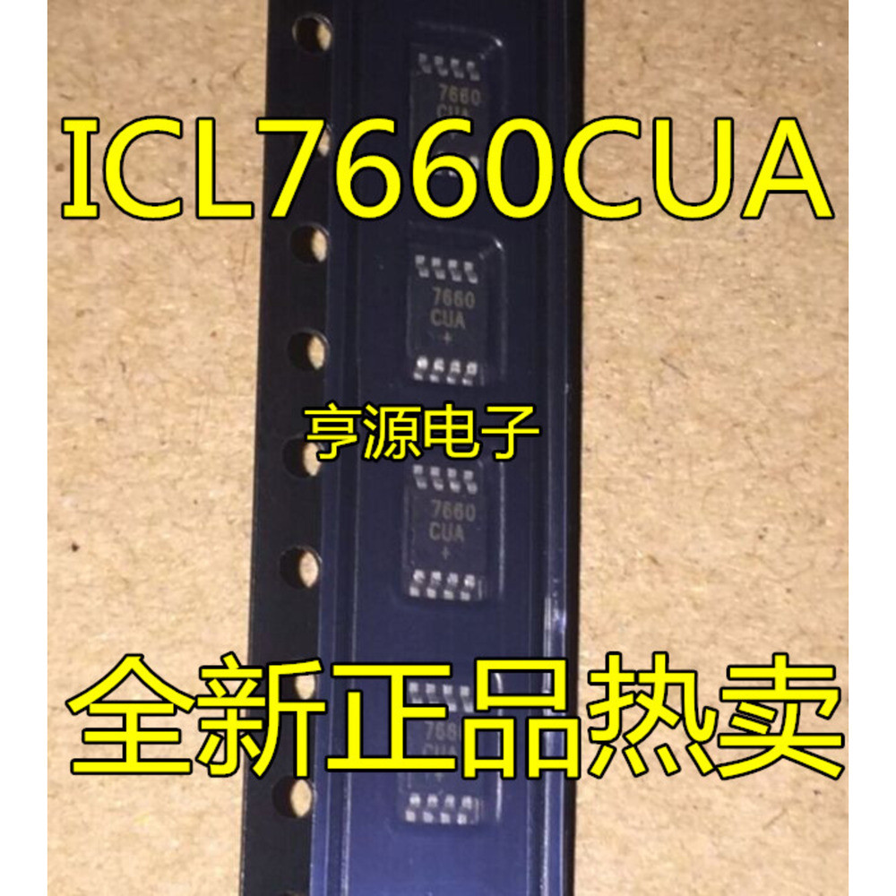 5 ชิ้น ICL7660 ICL7660CUA 7660CUA MSOP-8 ชิป IC