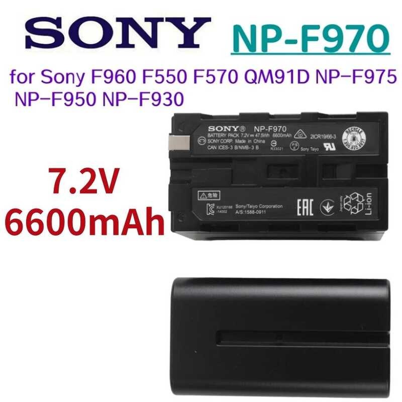 ❃ Original  Np-F980 Np-F970 NP F970 แบตเตอรี่สําหรับ Sony F960 F550 F570 Qm91d Np-F975 Np-F950 N ❃