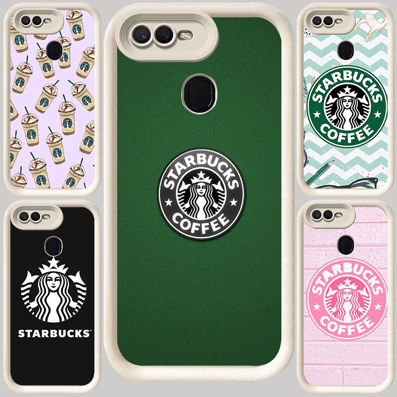 M-48 StarbucksปลอกสีขาวสําหรับOPPO A12E A7 A1K F7 A12 A3S A5 A12s F5 A5S F9 Pro