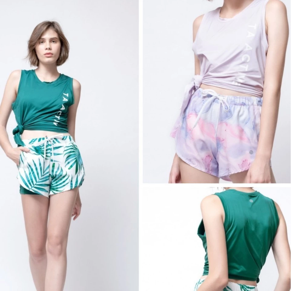 TA ACTIVE ARIKA TANK TOP เสื้อกล้ามสปอร์ตบราในตัว