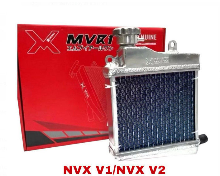 MVR1 หม้อน้ําแข่งไทเทเนียม *** RC *** SCOOTER NVX155 V1 & NVX155 V2 / NMAX155 V2