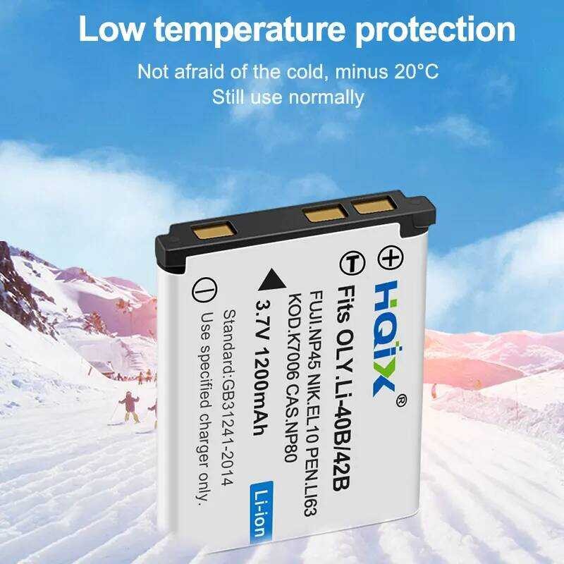 ❃ HQIX  สําหรับ Praktica 14-Z50s 04 Z4 Z12s Z5 Z4ts 16-Z51 Z24s กล้อง Np-45 Charger แบตเตอรี่ ❃