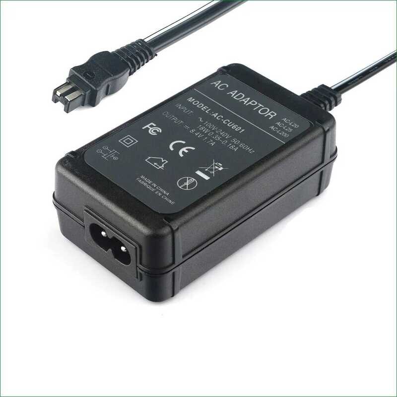 ▥ AC Power Adapter Charger สำหรับ Sony Dcr-Dvd105 Dcr-Dvd650e Dcr-Hc17e Dcr-Hc18e Dcr-Hc19e Dcr