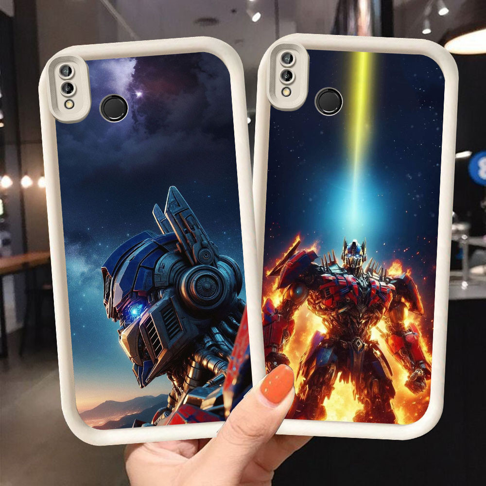 CK-32 Transformers Bumblebee ซิลิโคนปลอกหรูหราสําหรับ VIVO Y91C Y91i Y81 Y81S Y91 Y93 V9 Y95 Y66